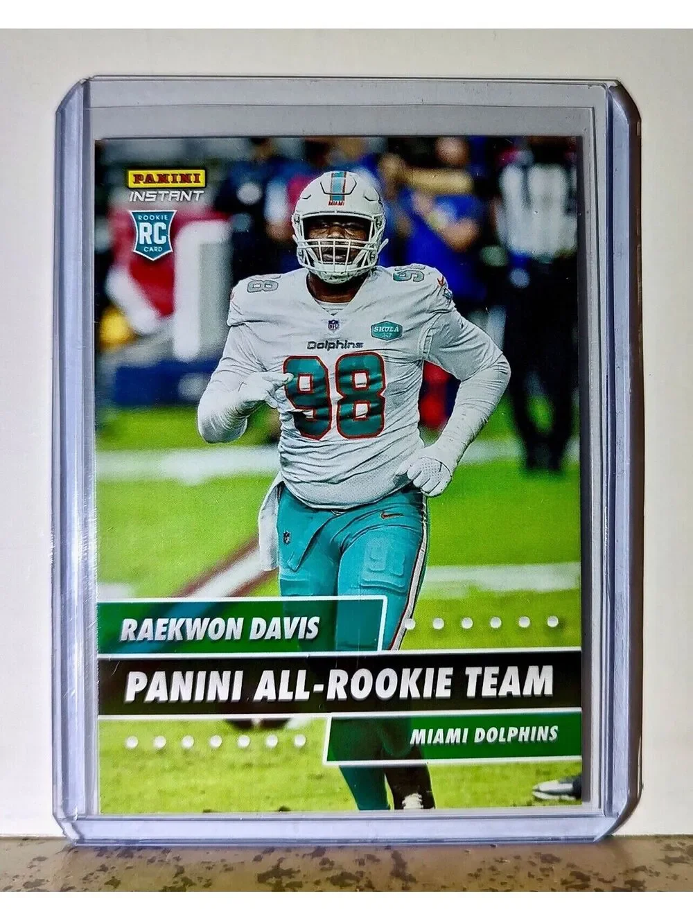 Raekwon Davis 2020 Panini All-Rookie Team NFL #15 Card 1 of 648 Miami Dolphins